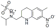 22982-78-1,(isopropyl)[(1,2,3,4-tetrahydro-6-methyl-7-nitro-2-quinolyl)methyl]ammonium methanesulphonate
