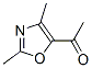 23012-25-1,Ethanone, 1-(2,4-dimethyl-5-oxazolyl)- (9CI)