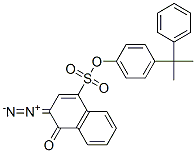 23121-00-8,4-(1-METHYL-1-PHENYLETHYL)PHENYL 3-DIAZO-3,4-DIHYDRO-4-OXO-1-NAPHTHALENESULFONATE