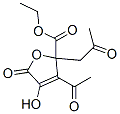 23127-85-7,ethyl 3-acetyl-2,5-dihydro-4-hydroxy-5-oxo-2-(2-oxopropyl)-2-furoate