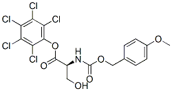 23234-97-1,pentachlorophenyl N-[[(4-methoxyphenyl)methoxy]carbonyl]-L-serinate