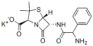 23277-71-6,potassium [2S-[2alpha,5alpha,6beta(S*)]]-6-(aminophenylacetamido)-3,3-dimethyl-7-oxo-4-thia-1-azabicyclo[3.2.0]heptane-2-carboxylate