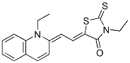 23350-56-3,3-ethyl-5-[(1-ethyl-(1H)-quinolin-2-ylidene)ethylidene]-2-thioxothiazolidin-4-one