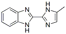 23419-11-6,Benzimidazole, 2-(4-methylimidazol-2-yl)- (8CI)