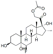 2353-58-4,6beta-fluoro-3beta,5alpha,17,21-tetrahydroxy-16alpha-methylpregnan-20-one 21-acetate