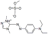 23532-28-7,5-[[4-(diethylamino)phenyl]azo]-1,4-dimethyl-1H-1,2,4-triazolium methyl sulphate