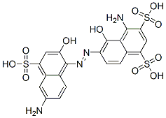 23554-16-7,4-amino-6-[(6-amino-2-hydroxy-4-sulpho-1-naphthyl)azo]-5-hydroxynaphthalene-1,3-disulphonic acid
