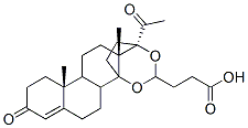 23655-69-8,4,4-[(3,20-dioxopregn-4-ene-14,17-diyl)dioxy]butyric acid