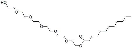 2370-64-1,17-hydroxy-3,6,9,12,15-pentaoxaheptadec-1-yl laurate