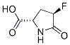 237076-75-4,L-Proline, 4-fluoro-5-oxo-, (4R)- (9CI)