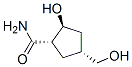 23722-94-3,Cyclopentanecarboxamide, 2-hydroxy-4-(hydroxymethyl)-, (1alpha,2beta,4alpha)- (9CI)