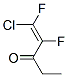 2375-74-8,1-Penten-3-one,  1-chloro-1,2-difluoro-