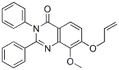 23938-68-3,4(3H)-Quinazolinone,  8-methoxy-2,3-diphenyl-7-(2-propenyloxy)-  (9CI)