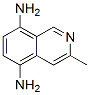 24011-37-8,Isoquinoline, 5,8-diamino-3-methyl- (8CI)