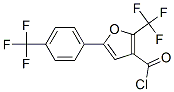 240122-23-0,2-(TRIFLUOROMETHYL)-5-[4-(TRIFLUOROMETHYL)PHENYL]-3-FUROYL CHLORIDE