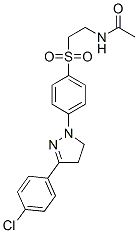 24032-65-3,N-[2-[[4-[3-(4-chlorophenyl)-4,5-dihydro-1H-pyrazol-1-yl]phenyl]sulphonyl]ethyl]acetamide
