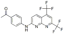 241488-41-5,Ethanone, 1-[4-[[5,7-bis(trifluoromethyl)-1,8-naphthyridin-2-yl]amino]phenyl]- (9CI)