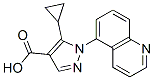 241798-75-4,5-CYCLOPROPYL-1-QUINOLIN-5-YL-1H-PYRAZOLE-4-CARBOXYLIC ACID
