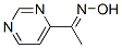 242458-27-1,Ethanone, 1-(4-pyrimidinyl)-, oxime, (1E)- (9CI)