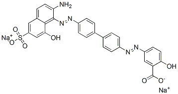 2429-84-7,disodium 5-[[4'-[(2-amino-8-hydroxy-6-sulphonato-1-naphthyl)azo][1,1'-biphenyl]-4-yl]azo]salicylate