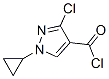 243120-24-3,1H-Pyrazole-4-carbonyl chloride, 3-chloro-1-cyclopropyl- (9CI)