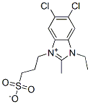 24351-11-9,5,6-dichloro-1-ethyl-2-methyl-3-(3-sulphonatopropyl)-1H-benzimidazolium