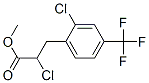 243863-43-6,METHYL 2-CHLORO-3-[2-CHLORO-4-(TRIFLUOROMETHYL)PHENYL]PROPANOATE