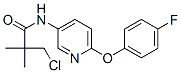 243963-12-4,N1-[6-(4-FLUOROPHENOXY)-3-PYRIDYL]-3-CHLORO-2,2-DIMETHYLPROPANAMIDE