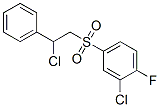 244278-71-5,2-CHLORO-4-[(2-CHLORO-2-PHENYLETHYL)SULFONYL]-1-FLUOROBENZENE