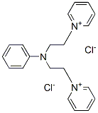 24447-83-4,1,1'-[(phenylimino)diethylene]dipyridinium dichloride