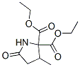 2446-12-0,diethyl 3-methyl-5-oxo-pyrrolidine-2,2-dicarboxylate