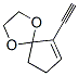 244610-37-5,1,4-Dioxaspiro[4.4]non-6-ene, 6-ethynyl- (9CI)