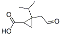 244793-42-8,Cyclopropanecarboxylic acid, 2-(1-methylethyl)-2-(2-oxoethyl)- (9CI)