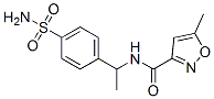 24488-95-7,N-[1-[4-(aminosulphonyl)phenyl]ethyl]-5-methylisoxazole-3-carboxamide
