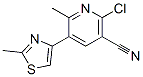 246020-85-9,2-CHLORO-6-METHYL-5-(2-METHYL-1,3-THIAZOL-4-YL)NICOTINONITRILE