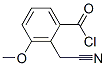 24633-69-0,m-Anisoyl chloride, 2-(cyanomethyl)- (8CI)