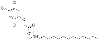 2464-48-4,N,N-dimethyltridecylammonium (2,4,5-trichlorophenoxy)acetate