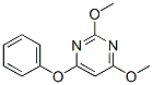 246538-87-4,Pyrimidine, 2,4-dimethoxy-6-phenoxy- (9CI)