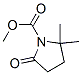 247233-29-0,1-Pyrrolidinecarboxylic  acid,  2,2-dimethyl-5-oxo-,  methyl  ester