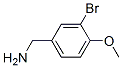 247254-47-3,3-BROMO-4-METHOXYBENZYLAMINE