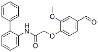 247592-93-4,2-(4-FORMYL-2-METHOXYPHENOXY)ACETIC ACID, N-(2-BIPHENYLYL)AMIDE