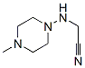 24830-56-6,Acetonitrile, [(4-methyl-1-piperazinyl)amino]- (8CI)