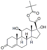 24869-41-8,11beta,17,21-trihydroxypregn-4-ene-3,20-dione 21-pivalate