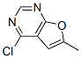 24889-21-2,4-CHLORO-6-METHYLFURO[2,3-D]PYRIMIDINE