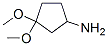249296-19-3,Cyclopentanamine, 3,3-dimethoxy- (9CI)