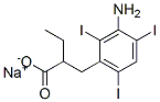 2497-78-1,sodium 2-(3-amino-2,4,6-triiodobenzyl)butyrate