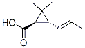 249766-02-7,Cyclopropanecarboxylic acid, 2,2-dimethyl-3-(1-propenyl)-, (1R,3R)- (9CI)