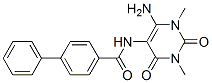249929-84-8,[1,1-Biphenyl]-4-carboxamide,  N-(6-amino-1,2,3,4-tetrahydro-1,3-dimethyl-2,4-dioxo-5-pyrimidinyl)-