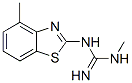 25039-64-9,Guanidine, 1-methyl-3-(4-methyl-2-benzothiazolyl)- (8CI)