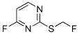 250690-60-9,Pyrimidine, 4-fluoro-2-[(fluoromethyl)thio]- (9CI)